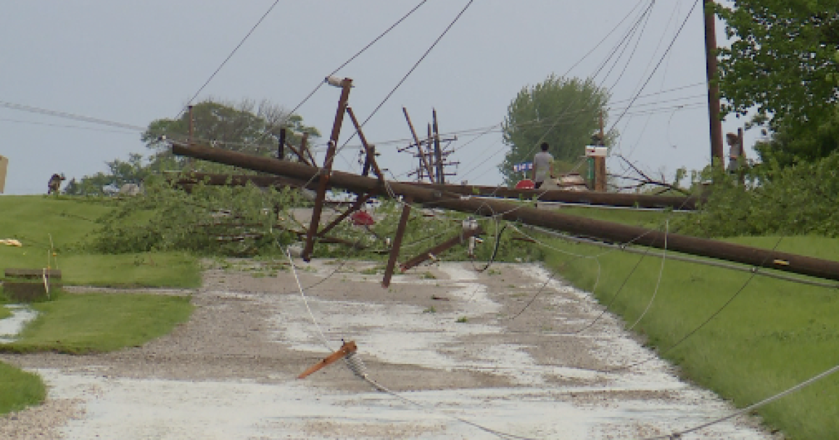 Severe storms again target Miami County, Kansas, Sunday; No injuries reported