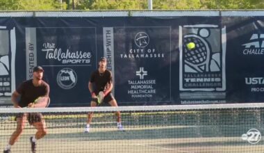 Former FSU tennis players return to play in the Tallahassee Challenger event