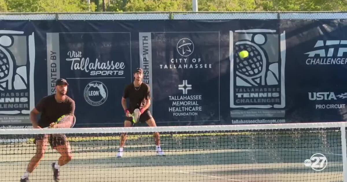 Former FSU tennis players return to play in the Tallahassee Challenger event