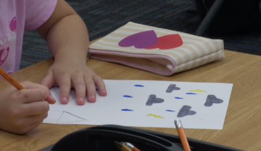 Fort Braden students explore thunderstorms through art