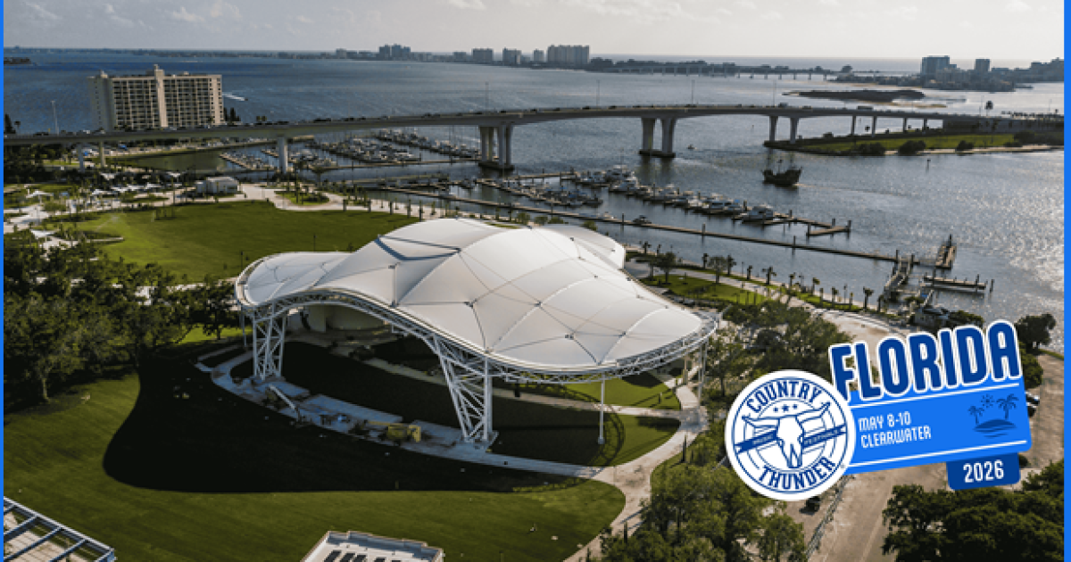 Country Thunder music festival moves from St. Pete Beach to Clearwater venue