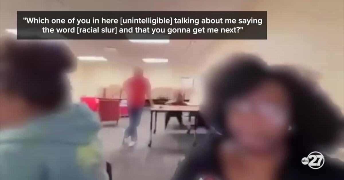 Madison County high school teacher reassigned over racial slur video