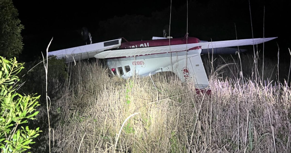 Pilot escapes injury after plane crashes in Martin County