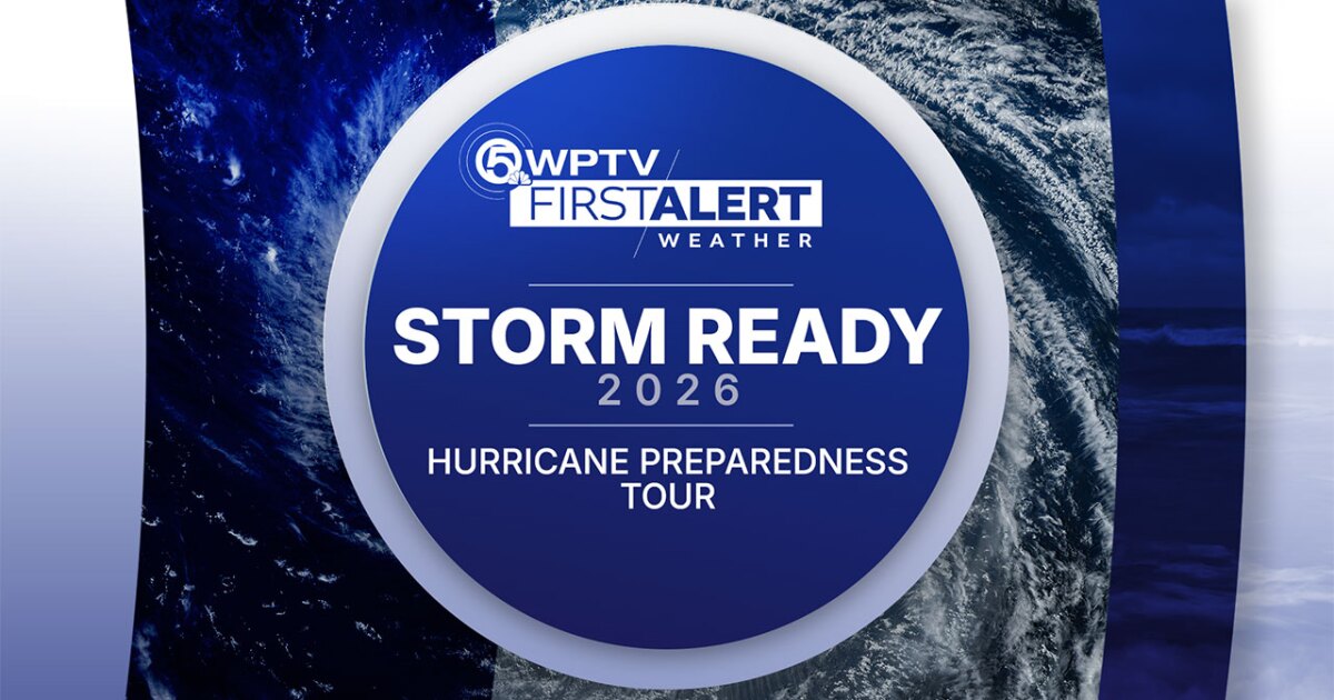 WPTV visiting 6 locations for Hurricane Preparedness Tour