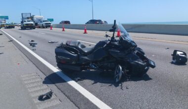 76-year-old man killed in motorcycle crash on Skyway Bridge: FHP