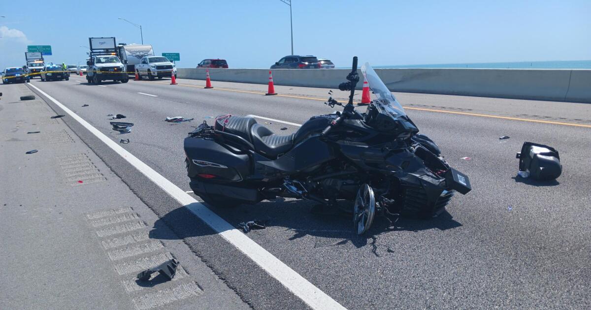 76-year-old man killed in motorcycle crash on Skyway Bridge: FHP