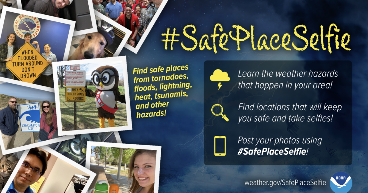 Nationwide campaign aims to make residents aware of their weather-safe space