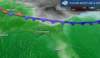 First To Know forecast: Shower action remains isolated
