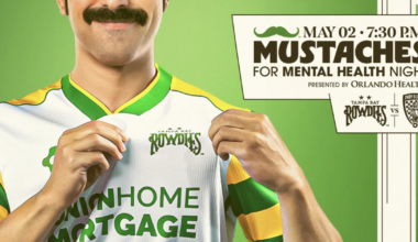 Streaking Rowdies shine spotlight on mental health