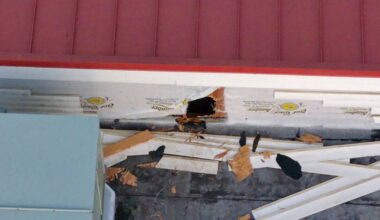 Burglar breaks through restaurant roof, causing extensive damage
