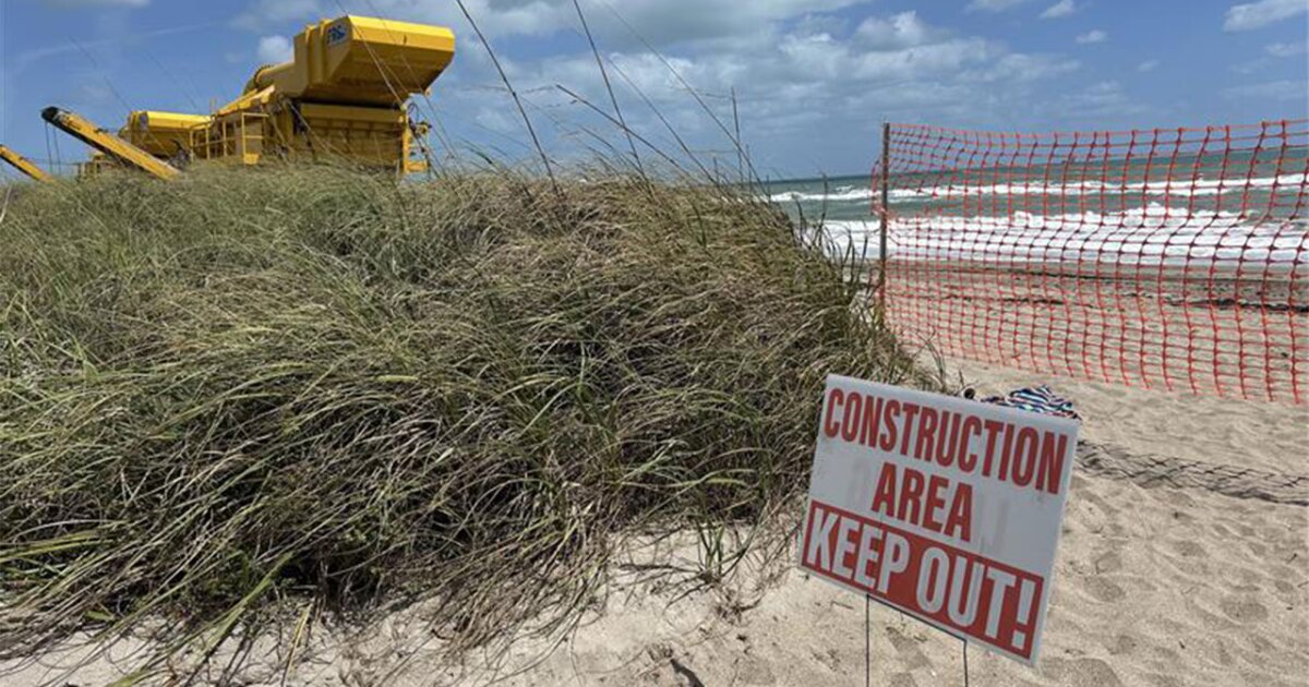 $15M beach restoration begins in Martin County