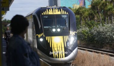 TSA slowdown, spring break help boost troubled Brightline's ridership