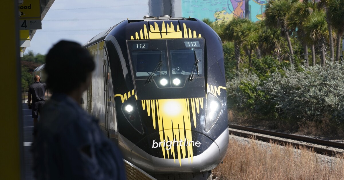 TSA slowdown, spring break help boost troubled Brightline's ridership