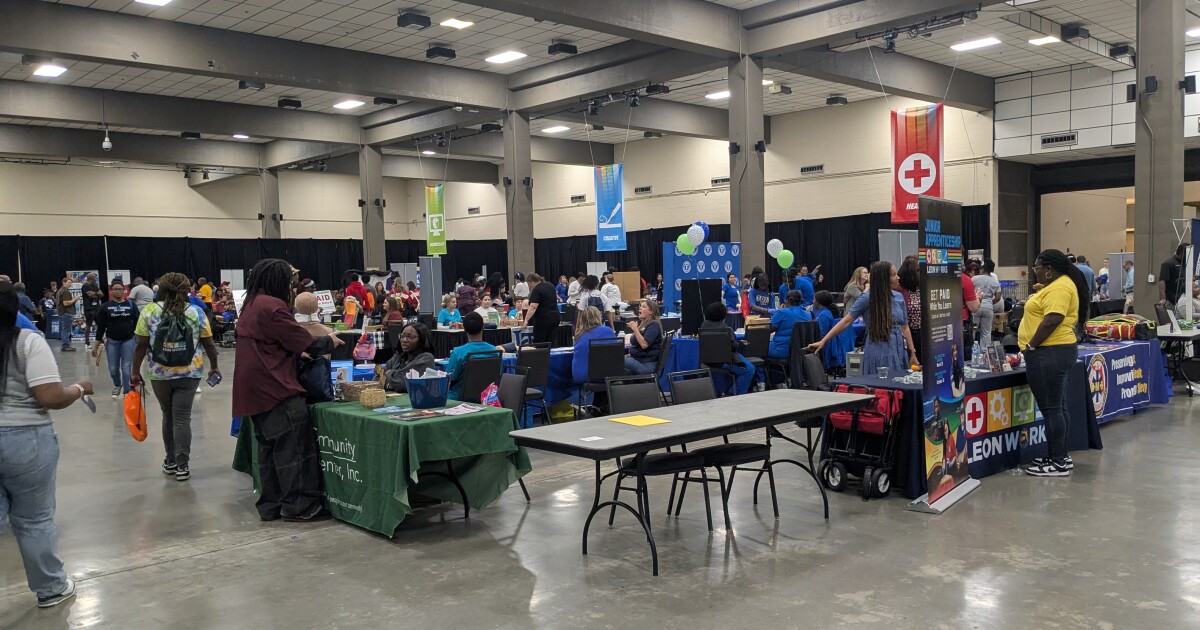 Leon County's career expo gives the region's high school students some hands-on career exploration