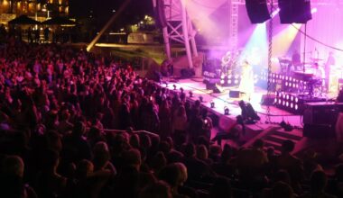 Photos of Alabama Shakes, Lamont Landers at the Adderley Amphitheater