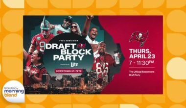 Bucs Draft Block Party