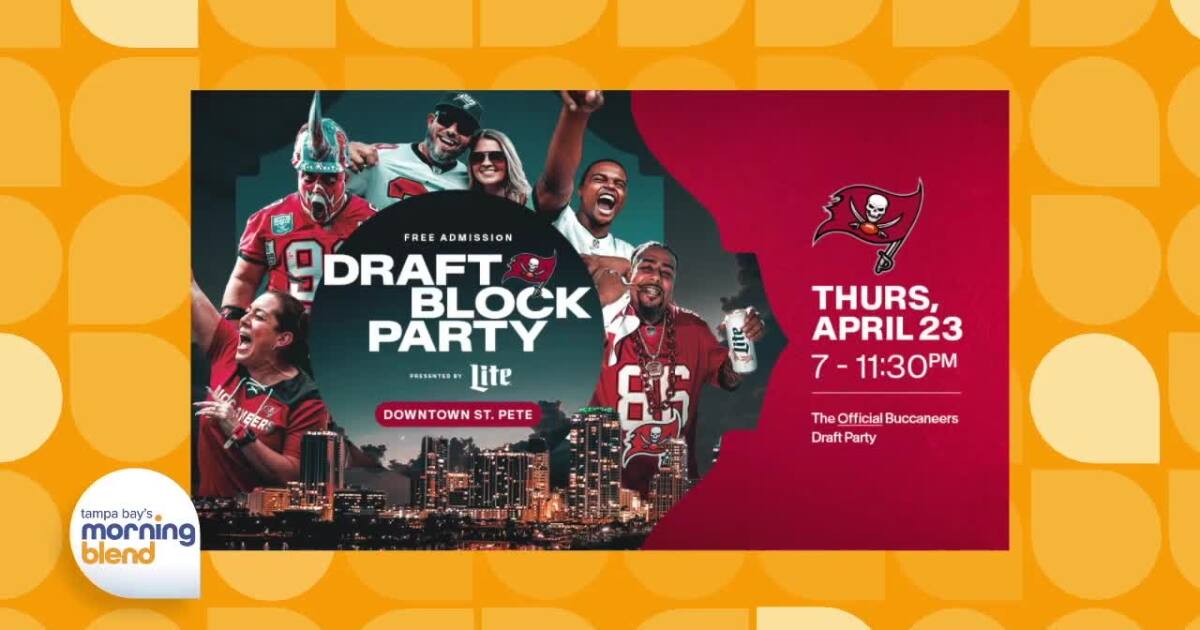 Bucs Draft Block Party