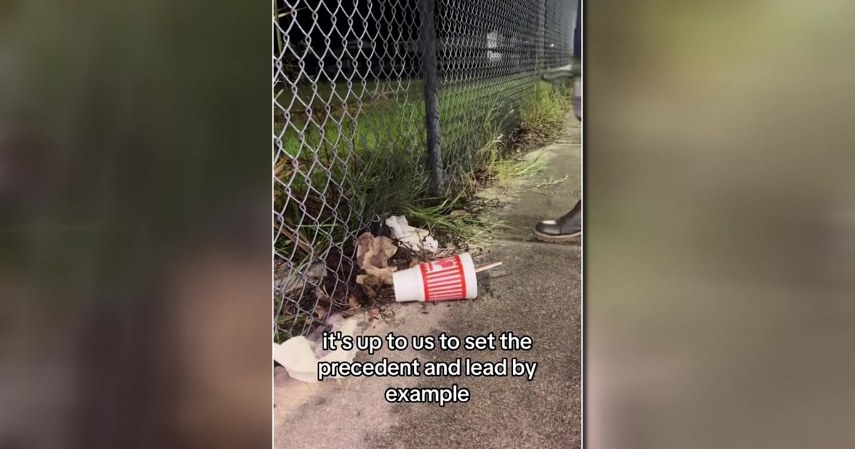 Florida woman hits halfway point in her viral journey to pick up one million pieces of litter