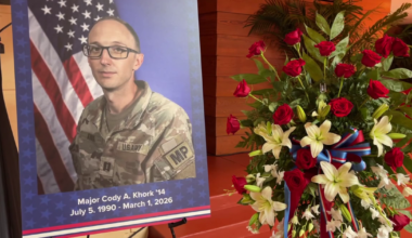 Florida Southern College memorializes Maj. Kody Khork: 'Building better people'