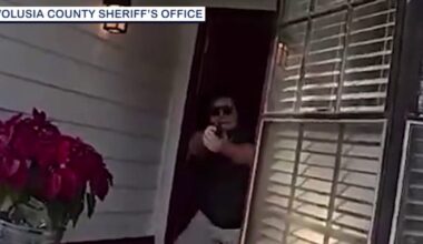 Sheriff releases video from body camera credited with deflecting bullet, saving Florida deputy's life