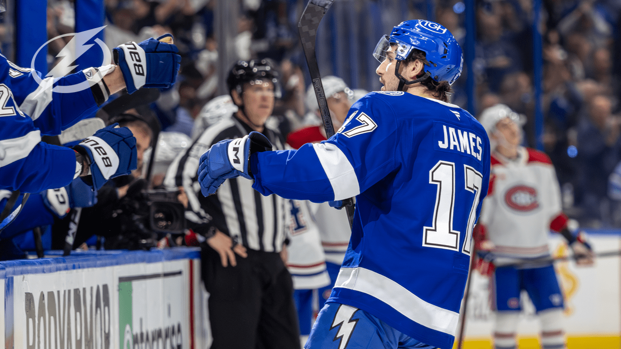 James aims to keep improving after first career playoff goal