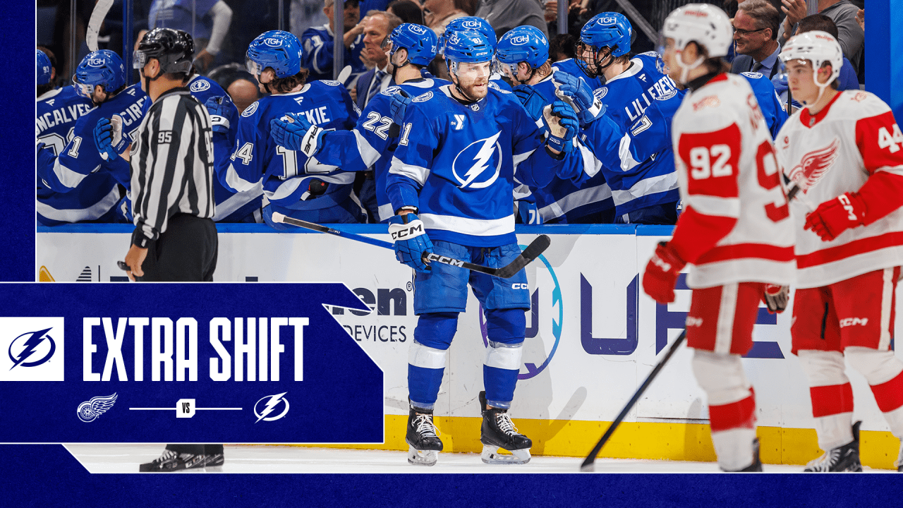 Mishkin's Extra Shift: Lightning 4, Red Wings 3 - OT