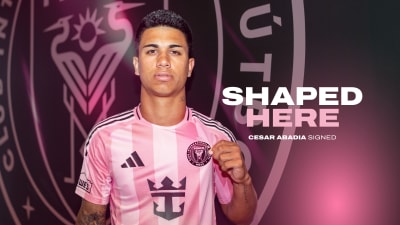 Inter Miami CF Signs Academy Graduate Cesar Abadia as Homegrown Player