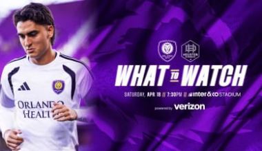 What to watch, powered by Verizon, as Orlando City return home to host the Houston Dynamo