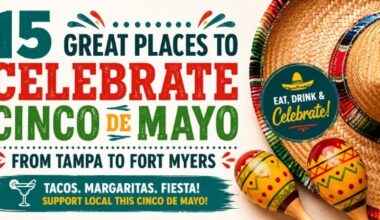 15 Great Places to Celebrate Cinco de Mayo from Tampa to Fort Myers