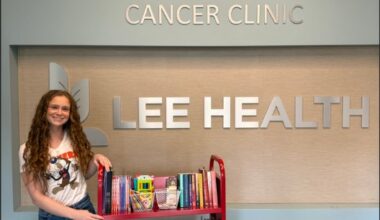 Hooters of Southwest Florida Brings Comfort to Cancer Patients with Monthly "Hootie's Lending Library" Program