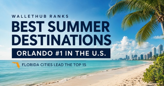Best Summer Travel Destinations for 2026: Florida Cities Dominate WalletHub’s New Rankings