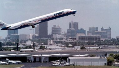 How Spirit Airlines changed colors over the years