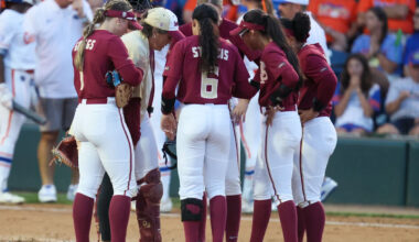 How has FSU softball performed in the last five NCAA Tournaments?