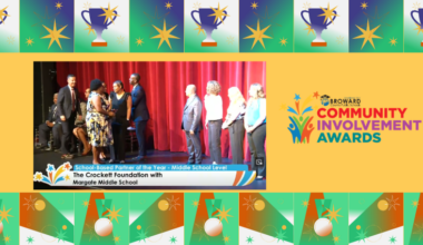 Crockett Foundation and MMS Led School Honors