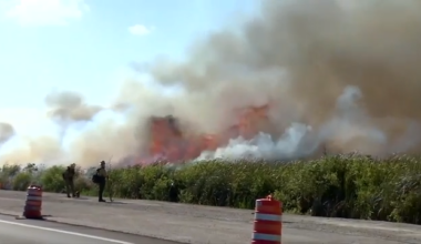 Massive grass fire scorches over 8,600 acres as battle enters 4th day in West Miami-Dade; 20% contained - WSVN 7News | Miami News, Weather, Sports