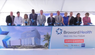 Broward Health Medical Center holds groundbreaking ceremony for new office building - WSVN 7News | Miami News, Weather, Sports
