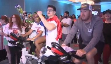 Broward Health Foundation hosts 8th annual Africk Family Foundation Spin-A-Thon in Fort Lauderdale - WSVN 7News | Miami News, Weather, Sports