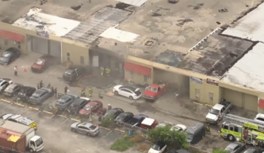 Person hospitalized after vehicle catches fire in Hialeah Gardens warehouse – NBC 6 South Florida