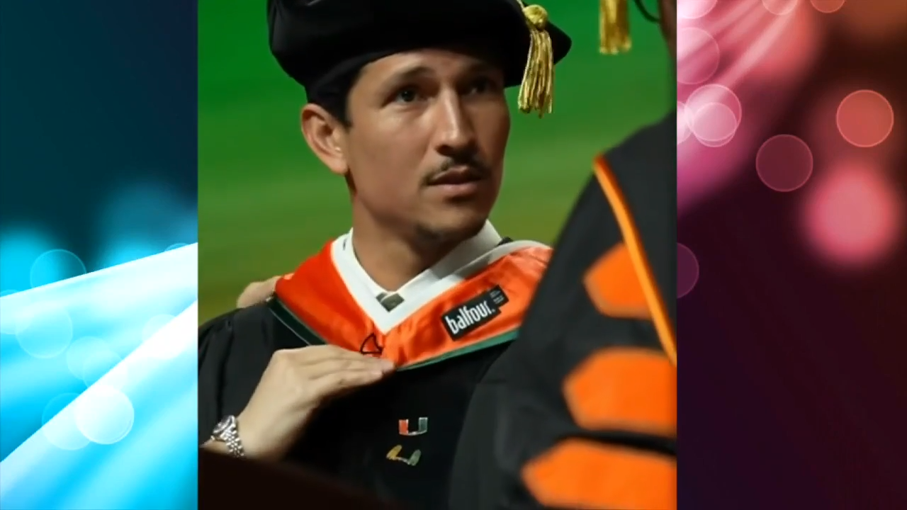 Miami native Danny Ramirez receives honorary doctorate degree at UM - WSVN 7News | Miami News, Weather, Sports