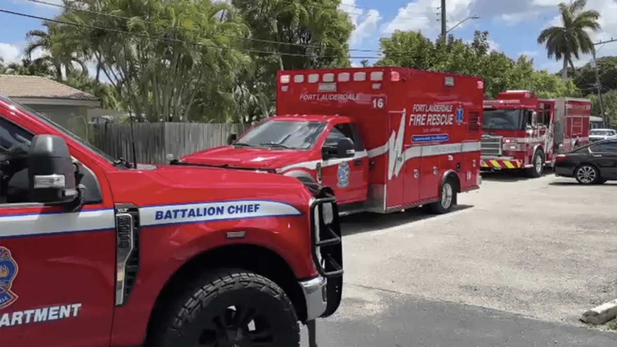 Landscaper rushed to hospital after hitting live wire in Fort Lauderdale, officials say – NBC 6 South Florida