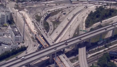 New ramp connecting EB Palmetto to NB I-95 set to open as part of Golden Glades Interchange Project - WSVN 7News | Miami News, Weather, Sports