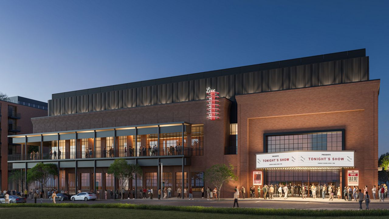 Rendering of the proposed concert venue (Credit: Live Nation)