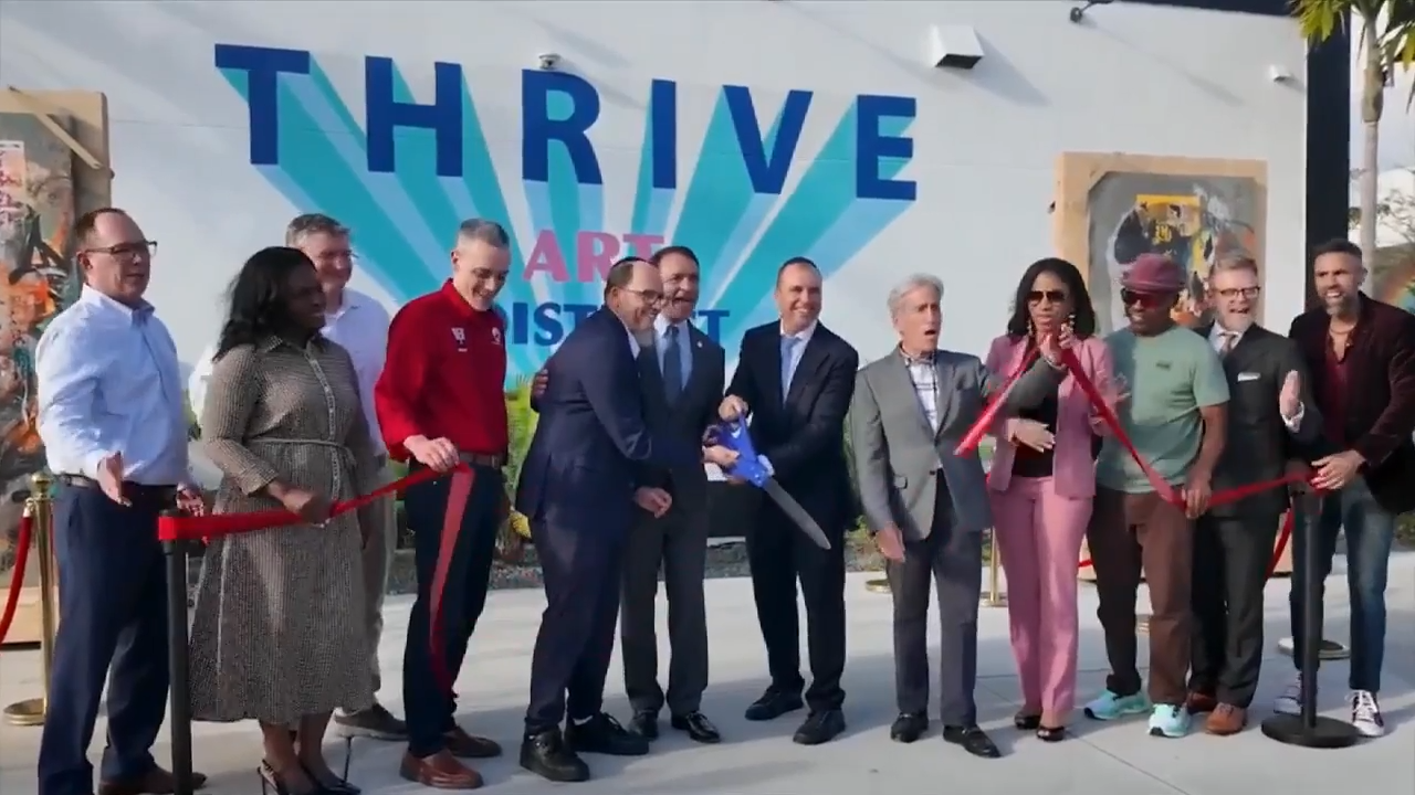 Immerse yourself in colorful creations at Fort Lauderdale’s Thrive Art District - WSVN 7News | Miami News, Weather, Sports