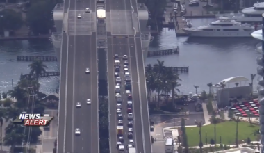 SE 17th Street bridge in Fort Lauderdale reopened after crossing arms get stuck - WSVN 7News | Miami News, Weather, Sports