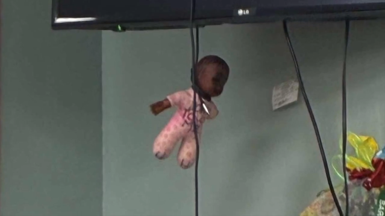 Viral video captures Tampa middle school teacher hanging Black baby doll with cord - WSVN 7News | Miami News, Weather, Sports