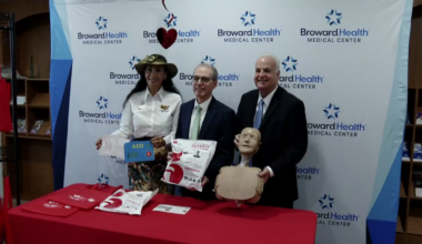 Rick Case Automotive Group donates CPR training kits to Broward Health in honor of Women’s Health Month - WSVN 7News | Miami News, Weather, Sports