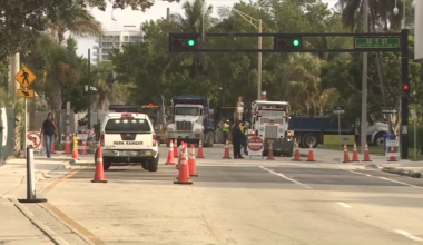 Roads reopen after crews repair water main break in Fort Lauderdale - WSVN 7News | Miami News, Weather, Sports