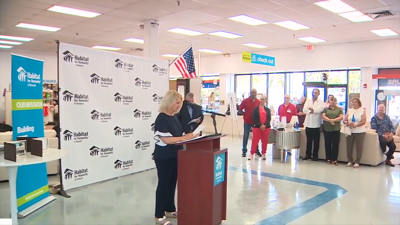 Habitat Broward ReStore honors corporate partners to celebrate 25th anniversary in Fort Lauderdale - WSVN 7News | Miami News, Weather, Sports