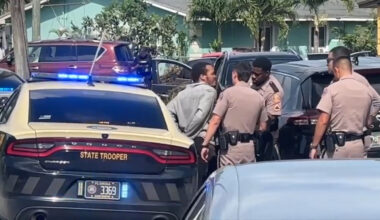 26-year-old man in custody after pursuit of stolen vehicle ends in Miami Gardens - WSVN 7News | Miami News, Weather, Sports