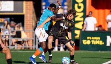 Albert Dikwa Strikes as Pittsburgh Riverhounds SC Downs Miami FC